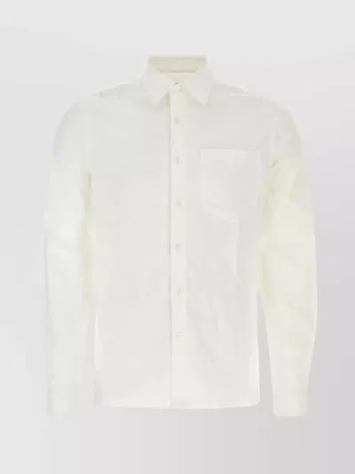 PRADA TAILORED COTTON BLEND SHIRT