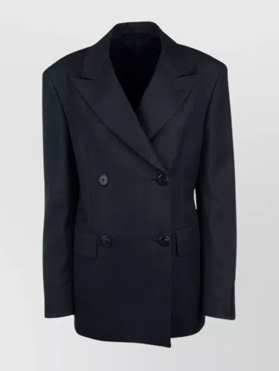 Prada Tailored Jackets Button Detailing