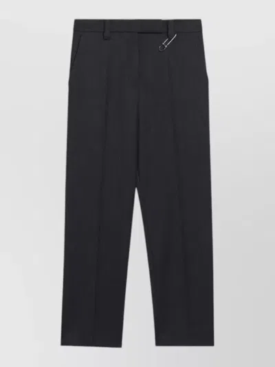PRADA TAILORED PANTS STRAIGHT LEG BELT LOOPS