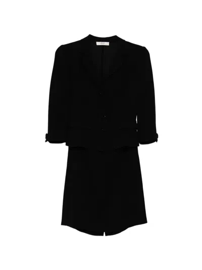 Pre-owned Prada Tailored Skirt Suit In Black