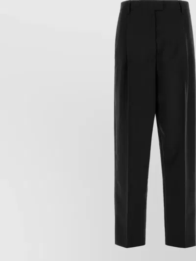 Prada Tailored Trousers In Black