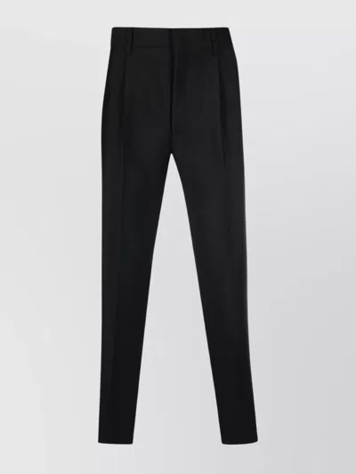 Prada Tailored Trousers With Pockets And Belt Loops In Black