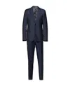 Prada Tailored Two-piece Button-front Suit In Blue