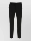PRADA TAILORED WOOL TROUSERS WITH BELT LOOPS