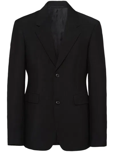 PRADA PRADA TAILORING SLIM JACKET CLOTHING