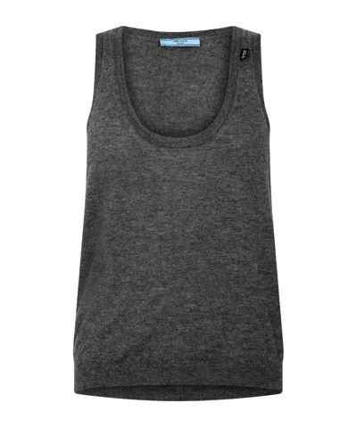 Prada Tank Vest In Black