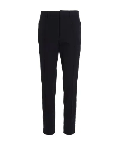 Prada Tapered-leg Tailored Trousers In Blue