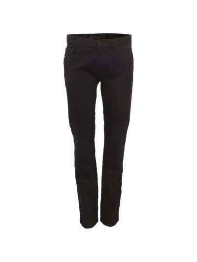 Pre-owned Prada Tapered-leg Jeans In Blue