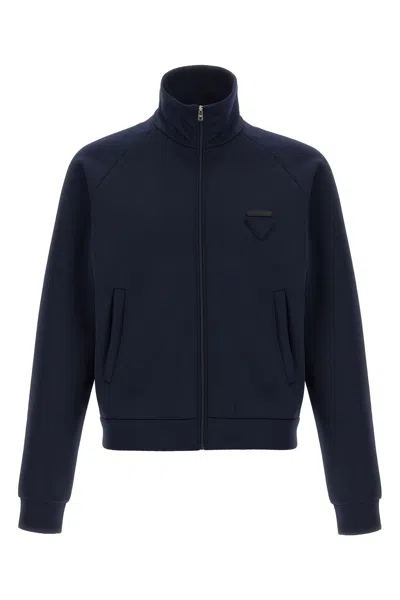 PRADA TECH FABRIC SWEATSHIRT