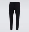 Prada Technical Cotton-blend Slim Pants
