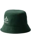 Prada Reversible Technical Cotton Bucket Hat In Green