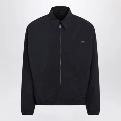 Prada Technical Fabric Blouson In Blue