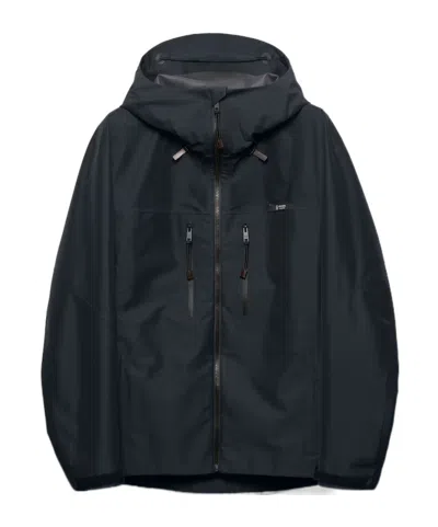 PRADA PRADA ZIP-UP HOODED JACKET