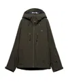 Prada Technical Fabric Jacket In Green
