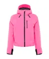 Prada Linea Rossa Technical Hooded Jacket In Pink