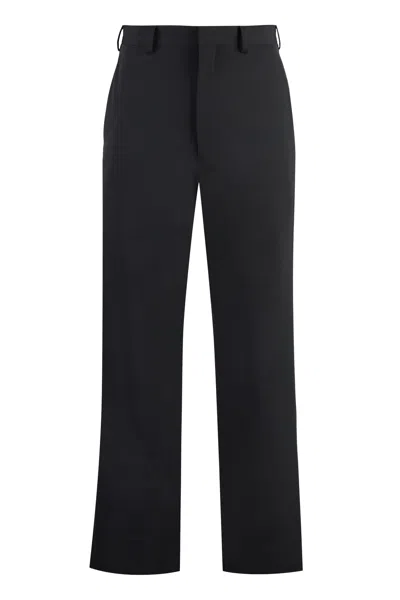 Prada Technical Fabric Pants In Black