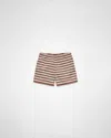 Prada Technical Fabric Swim Trunks