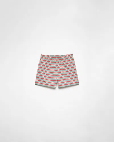 Prada Technical Fabric Swim Trunks
