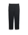 Prada Technical Jersey Pants In Black