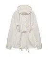 Prada Blousonjacke Aus Technischem Pongé In Nude