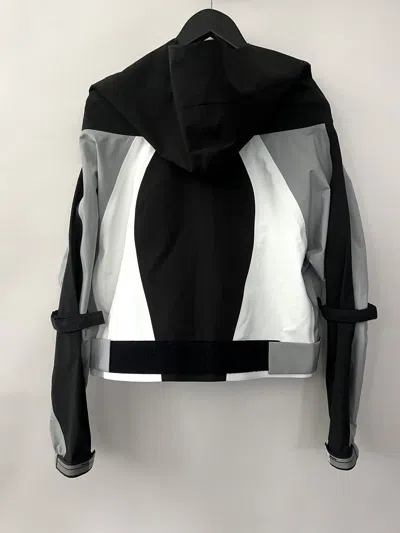Pre-owned Prada Technical Sport Jacket With Rubber Patch In Black