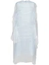 Prada Sleeveless Logo Dress In Astro