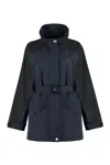 Prada Windbreaker Jacket Women In Blue