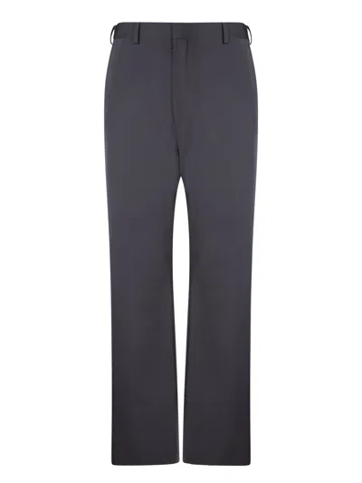 Prada Techno Stretch Trousers In Black