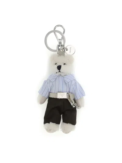 PRADA TEDDY KEYCHAIN