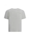 Prada Soft Terry Cloth T-shirt For Versatile Style In Bianco