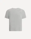 Prada Soft Terry Cloth T-shirt For Versatile Style In White