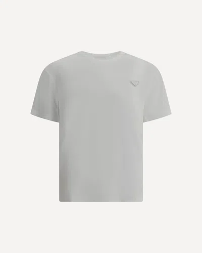 Prada Terry T-shirt In White