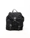 Prada Tessuto Backpack In Black