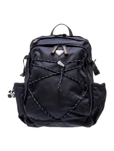 Pre-owned Prada Tessuto Backpack In Black
