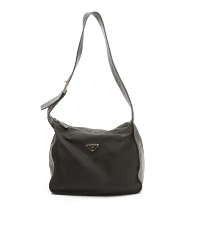 Prada Tessuto Bag In Black
