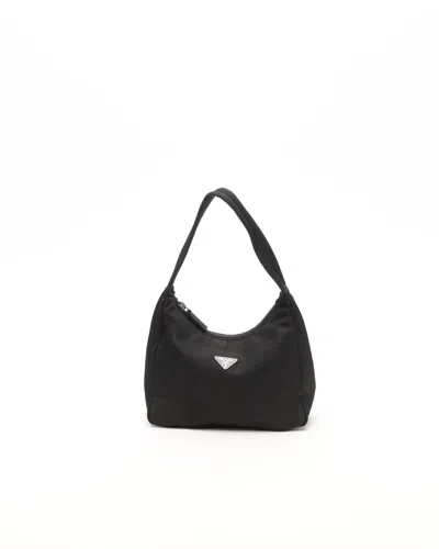 Prada Tessuto Bag In Black