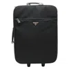 PRADA PRADA TESSUTO BLACK SYNTHETIC TRAVEL BAG (PRE-OWNED)