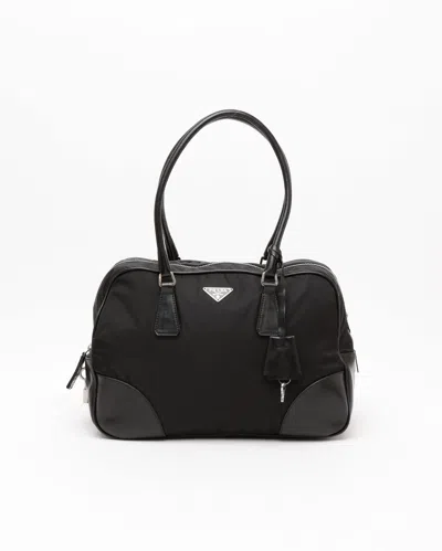 Prada Tessuto Bowling Bag