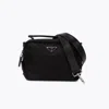 Prada Tessuto Brique Bag In Black