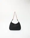 Prada Tessuto Chain Hobo Bag