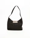 Prada Tessuto Hobo Bag In Black