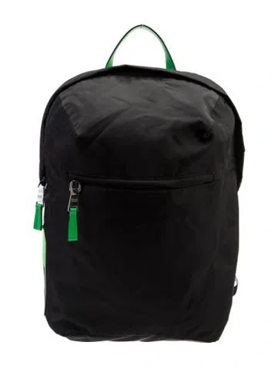 Pre-owned Prada Tessuto Nylon Backpack In Black
