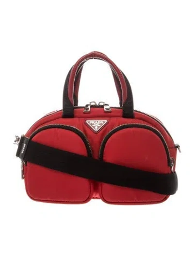 Pre-owned Prada Tessuto Nylon Cargo Pocket In Multi