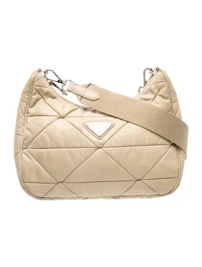 Pre-owned Prada Tessuto Nylon Re-edition 2005 Small In Neutral