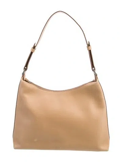 Pre-owned Prada Tessuto Nylon Shoulder Bag In Neutral