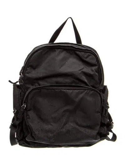 Pre-owned Prada Tessuto Nylon Tessuto Nylon Backpack In Black