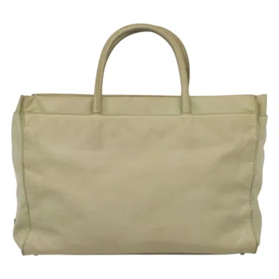 Pre-owned Prada Tessuto Nylon Tote Bag () In Green