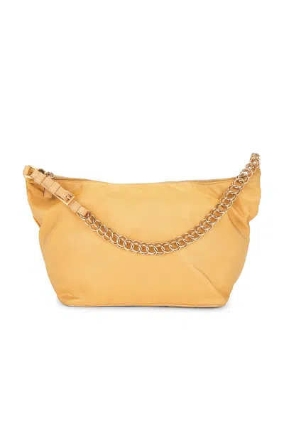 Pre-owned Prada Tessuto Shoulder Bag In Sand