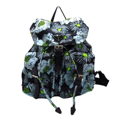 Prada Tessuto Synthetic Backpack Bag () In Multicolour