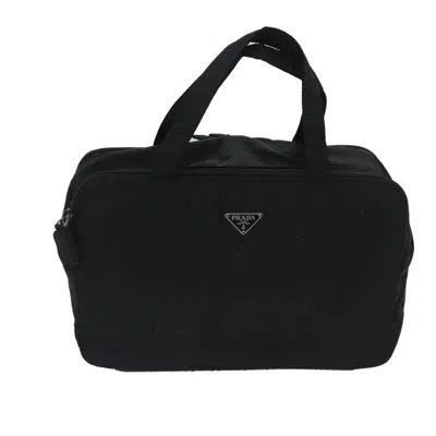 Prada Tessuto Synthetic Handbag () In Black